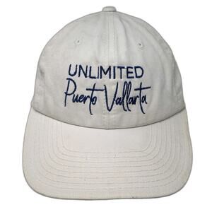 Invasion Baseball Cap White One Size Puerto Vallarta Unlimited Vacation Club Hat